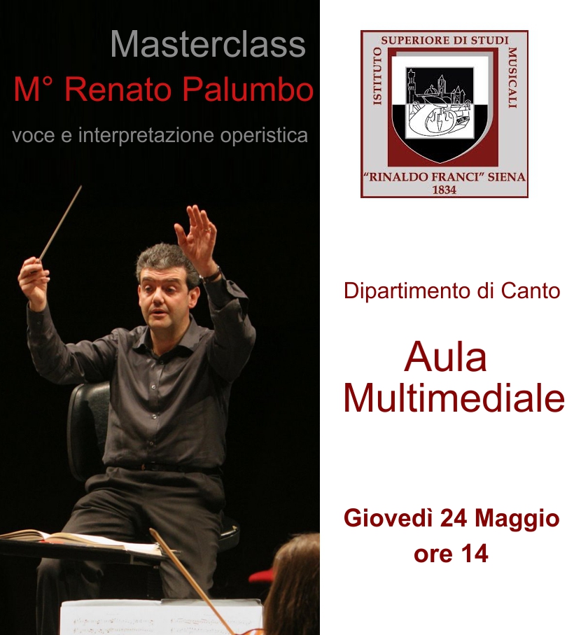 Masterclass Maestro Palumbo 24 Maggio